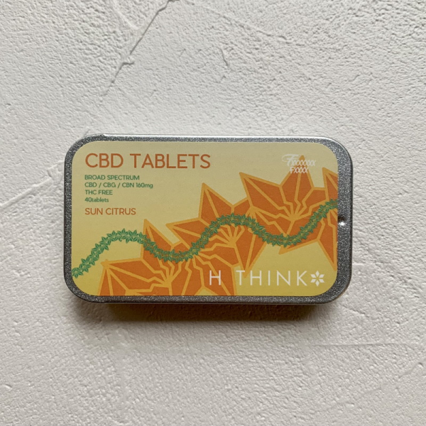 BAKIBAKI CBD TABLETS SUN CITRUS